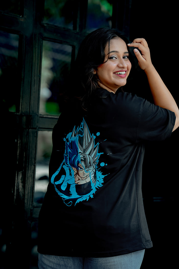 Fusion Surge – Goku Dual Form Graphic Tee