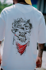 Rebel Skull – Drop-Shoulder T-Shirt