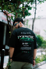 Porsche Drip – Drop-Shoulder T-Shirt