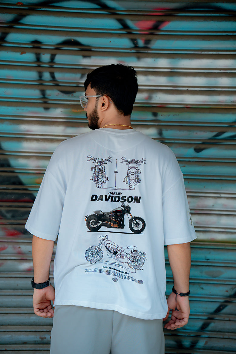 Iron Rider – Harley Davidson Blueprint T-Shirt