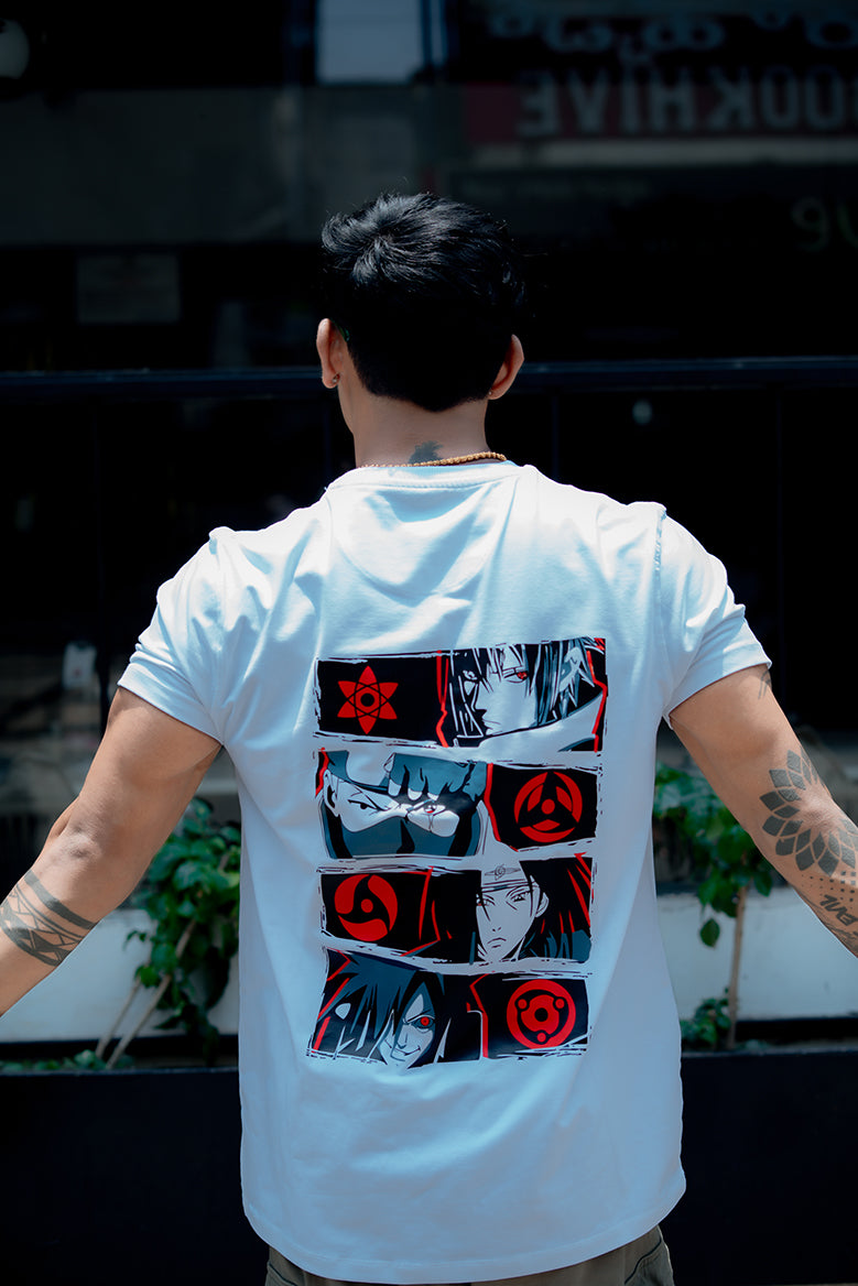 Uchiha Legacy – Sharingan Clan Graphic Tee