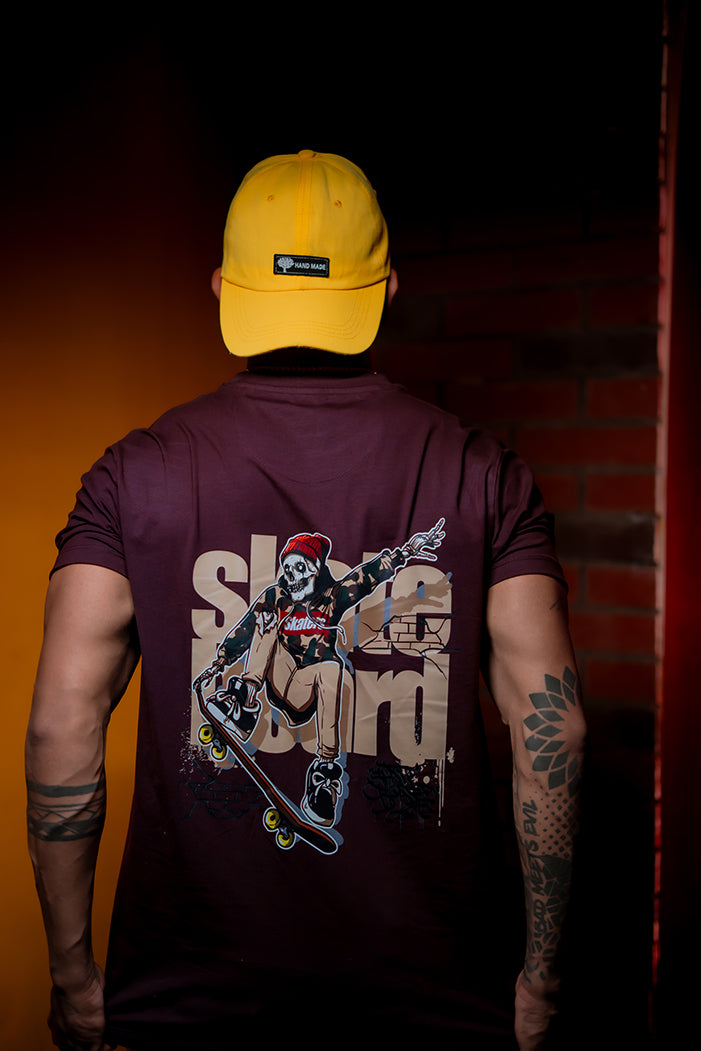 Grind Mode – Skeleton Skater Graphic Tee