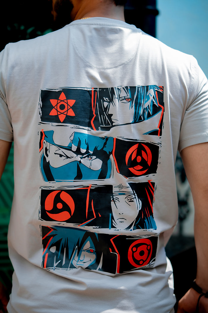 Uchiha Legacy – Sharingan Clan Graphic Tee