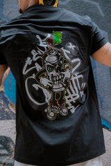 Spray Skull Street Tee – Urban Graffiti Edition