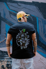 Spray Skull Street Tee – Urban Graffiti Edition